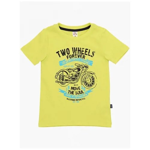 Футболка Mini Maxi, размер 98, желтый