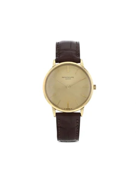 Patek Philippe наручные часы Calatrava pre-owned 33 мм 1960-х годов