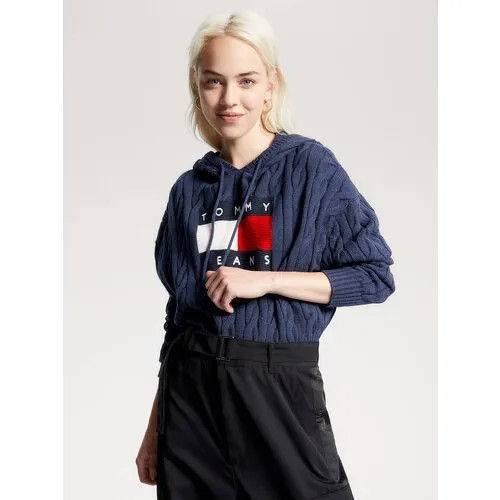 Худи Tommy Jeans, размер M, синий