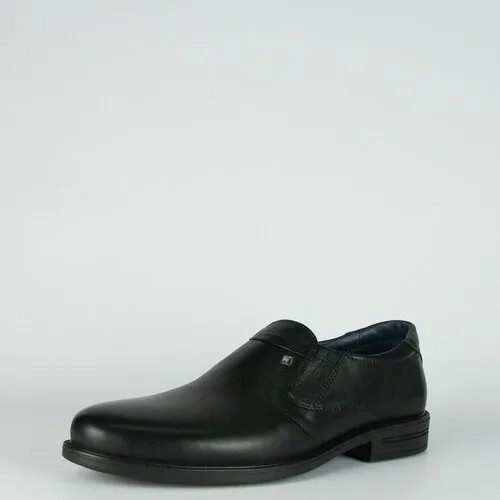 Туфли Nine Lines, демисезонные, натуральная кожа, размер 42, черный