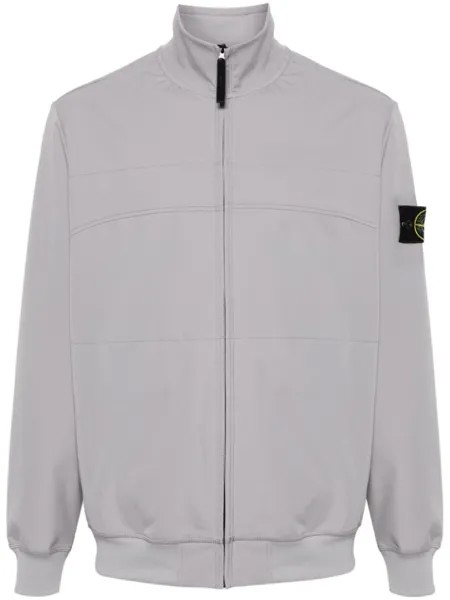 Stone Island спортивная куртка с нашивкой Compass, серый