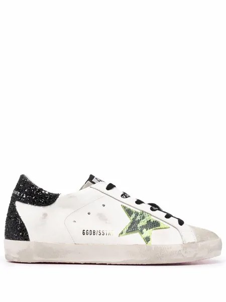 Golden Goose кеды Superstar на шнуровке