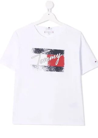 Tommy Hilfiger Junior футболка с принтом
