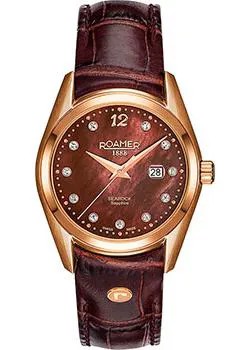 Швейцарские наручные  женские часы Roamer 203.844.49.69.02. Коллекция Searock