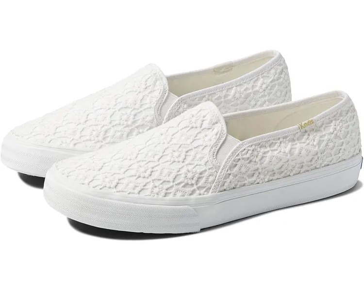 Кроссовки Keds Double Decker Crochet, белый