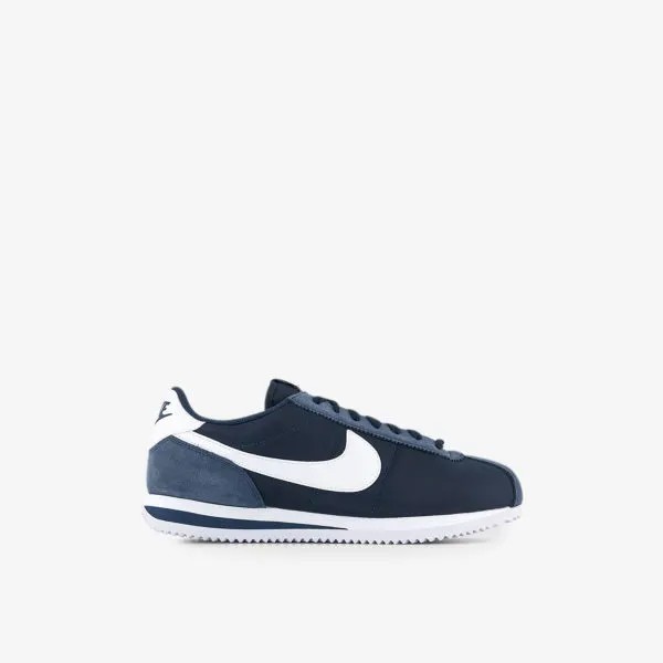 Кожаные низкие кеды Cortez с логотипом Swoosh Nike, белый