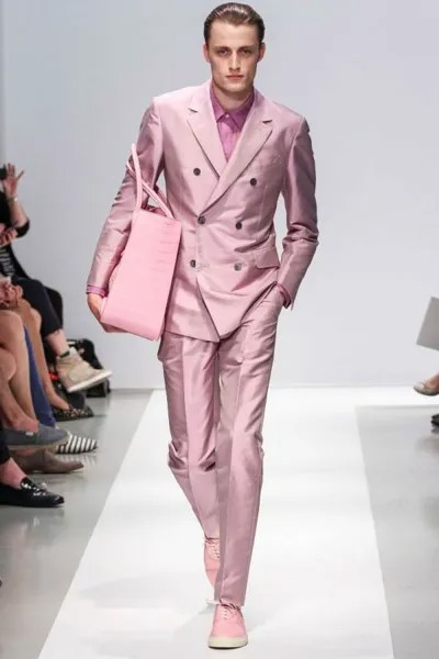 Последное Пальто Штаны, лидер продаж, розовая двубортный мужской костюм Slim Fit 2 шт. стильный смокинг на заказ жениха вечерние костюмы для вып...