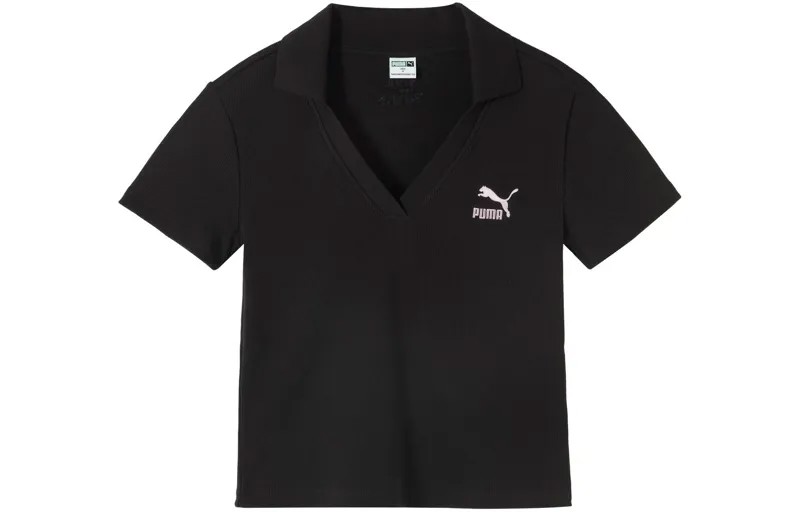 Женская рубашка поло Puma, цвет Black