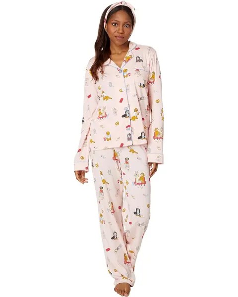 Пижама P.J. Salvage Playful Prints Pajama, цвет Pink Tint