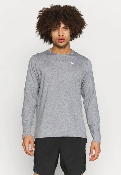 Спортивная футболка ELMNT CREW Nike, дымчато-серый/серый туман/серебристый