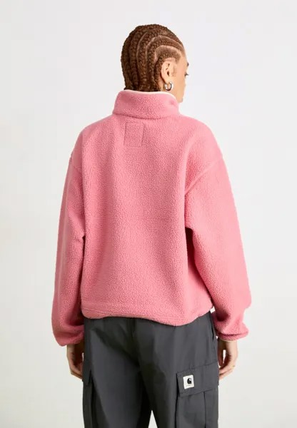 Флисовый свитер HELVETIA CROPPED HALF SNAP Columbia, розовый