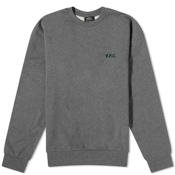 A.P.C. Clint Small VPC - Свитшот с круглым вырезом и логотипом