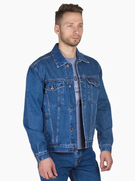 Джинсовая куртка мужская Dairos GD5060114 синяя L