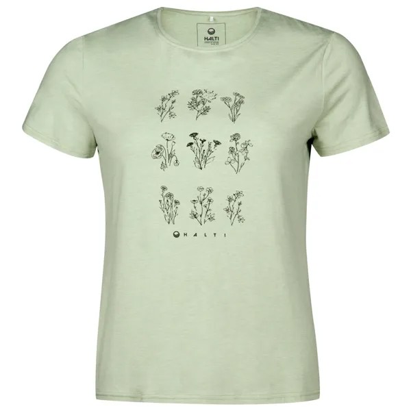 Футболка Halti Women's Tuntu II, цвет Sea Foam Green