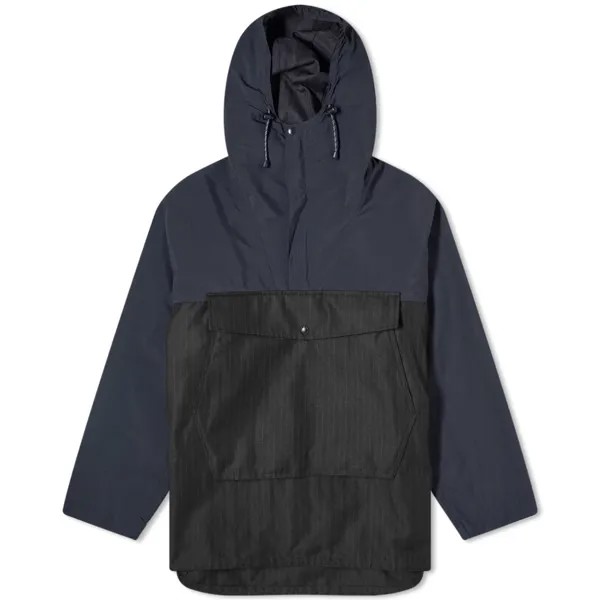 Куртка Comme Des Garçons Homme Herringbone Stripe Smock, цвет Grey & Black