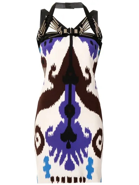 Gucci Pre-Owned платье с абстрактным принтом