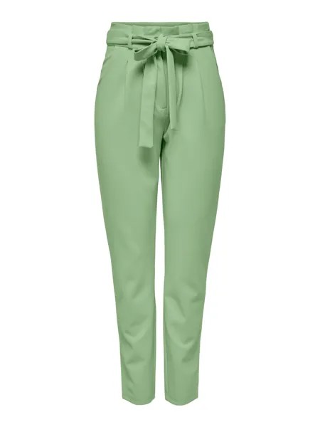 Зауженные брюки со складками спереди JDY TANJA, зеленый