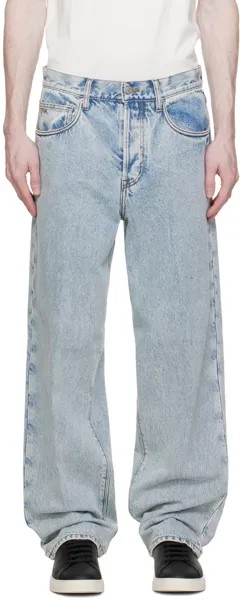 Синие джинсы с пятью карманами Emporio Armani