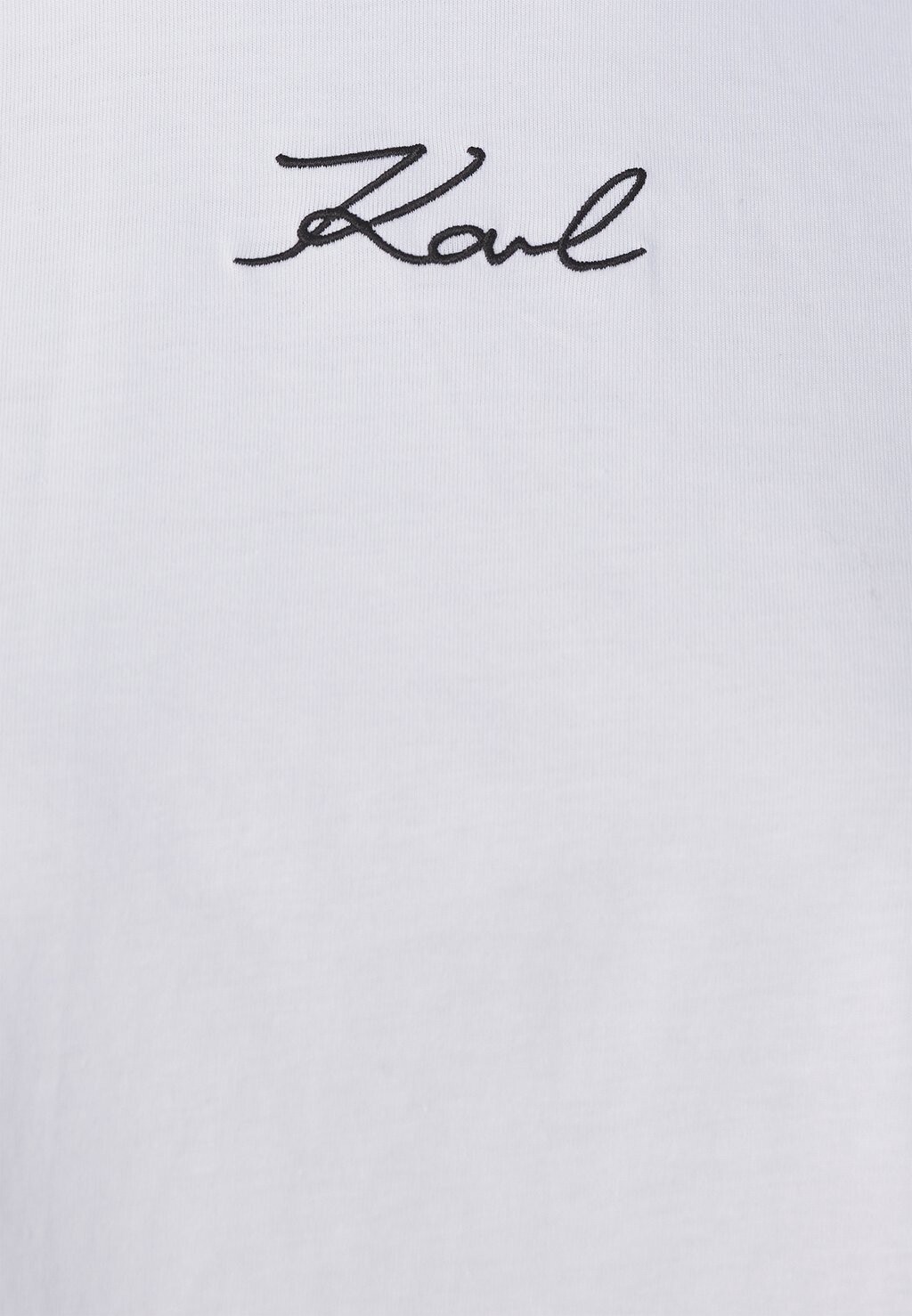 Базовая футболка SIGNATURE KARL LAGERFELD, белый