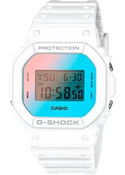 Японские наручные  мужские часы Casio DW-5600TL-7. Коллекция G-Shock