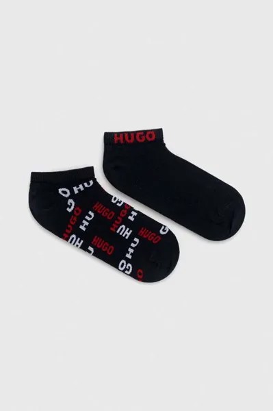Носки HUGO, 2 шт. Hugo, темно-синий