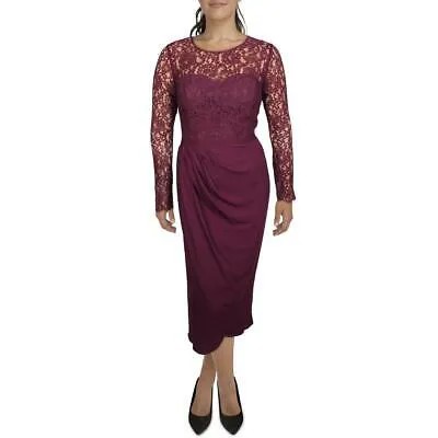 Женское красное вечернее платье макси City Chic со сборками S BHFO 2089