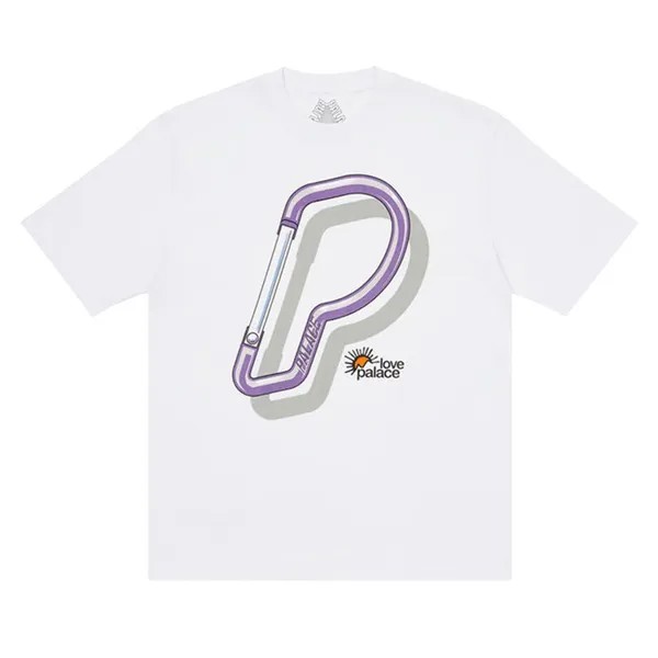 Футболка Palace It's The Climb T-Shirt 'White', белый