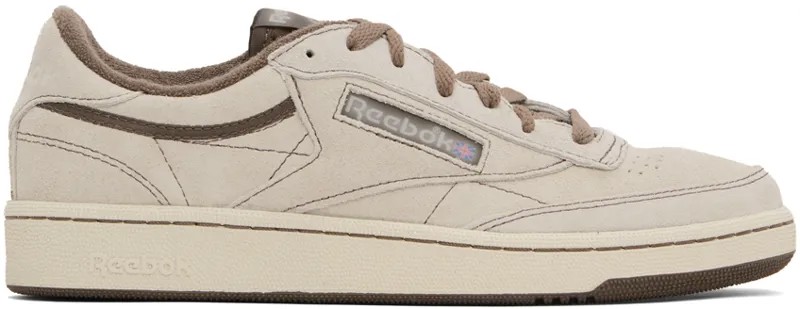 Винтажные кроссовки Taupe Club C 85 Reebok Classics