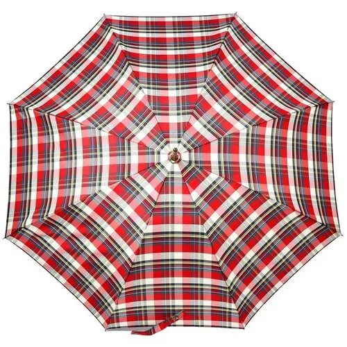 Зонт-трость ZEST, серый, красный