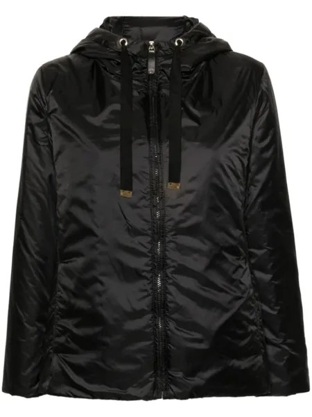 Max Mara куртка Greenh с капюшоном, черный