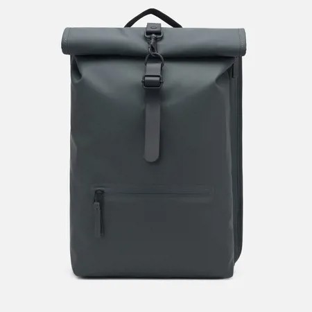 Рюкзак RAINS Rolltop Signature, цвет серый