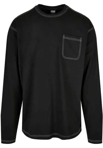 Лонгслив Urban Classics T Shirt langarm, черный
