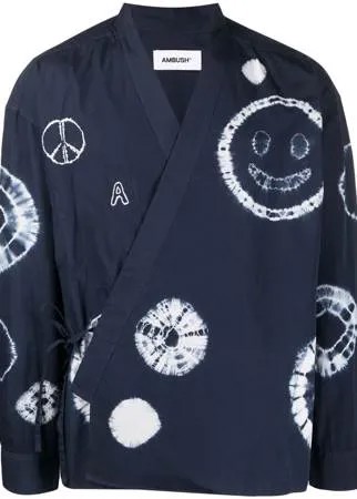 AMBUSH рубашка Shibori Kimono