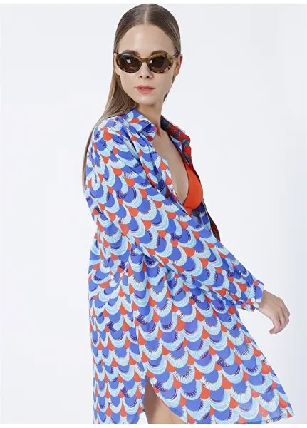 Разноцветное женское пляжное платье Aeropostale