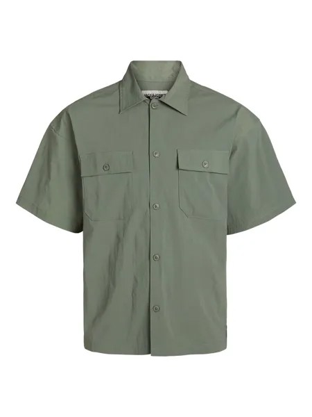 Комфортная рубашка JACK & JONES ALTITUDE, оливковый