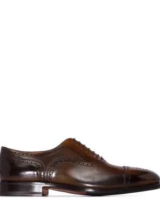 Santoni туфли оксфорды