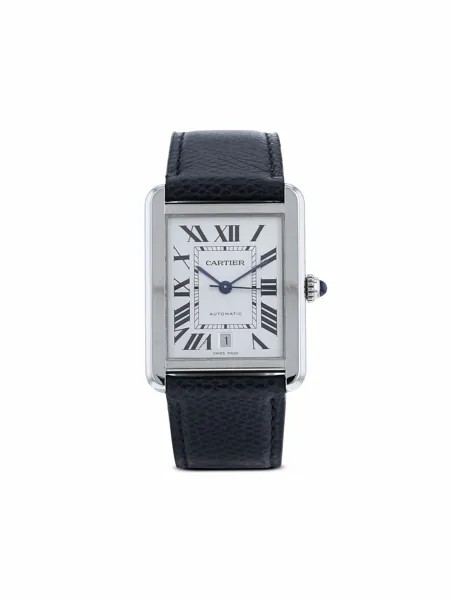 Cartier наручные часы Tank Solo pre-owned 41 мм 2010-го года