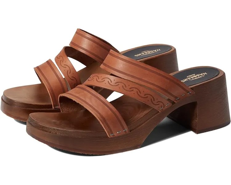 Туфли Swedish Hasbeens Jesus Clog, цвет Cognac