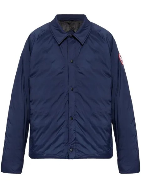 Canada Goose куртка с логотипом, синий