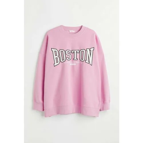 Свитер H&M, размер XL, розовый