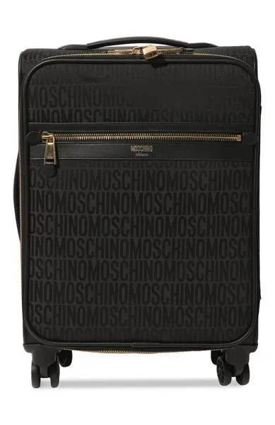 Текстильный чемодан small Moschino