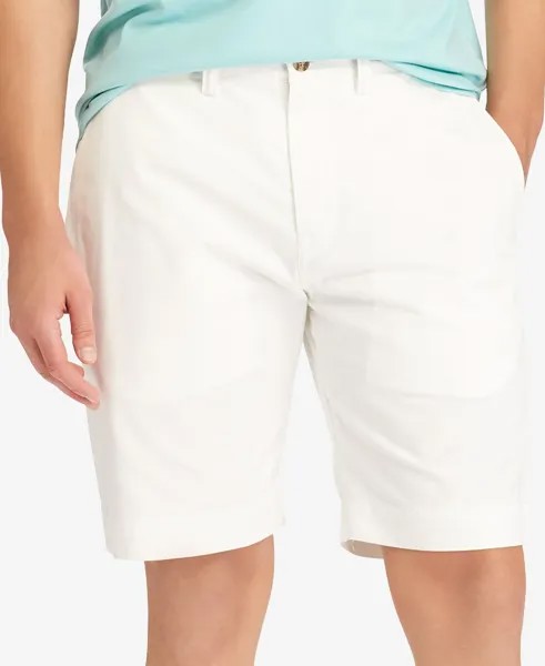 Мужские эластичные шорты классической посадки 9 дюймов Polo Ralph Lauren, белый