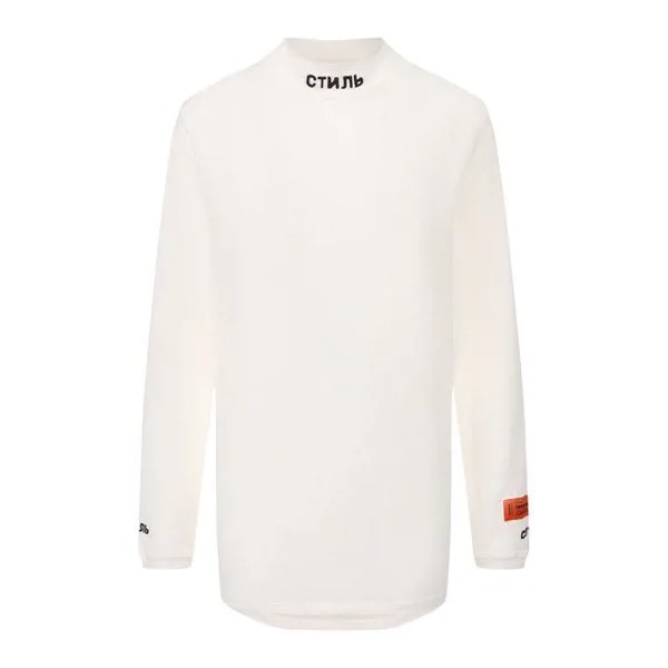 Хлопковый лонгслив Heron Preston