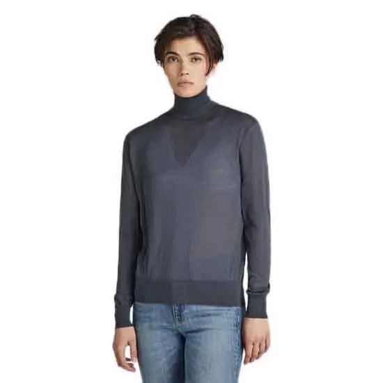 Свитер G-Star Core Roll Neck, синий