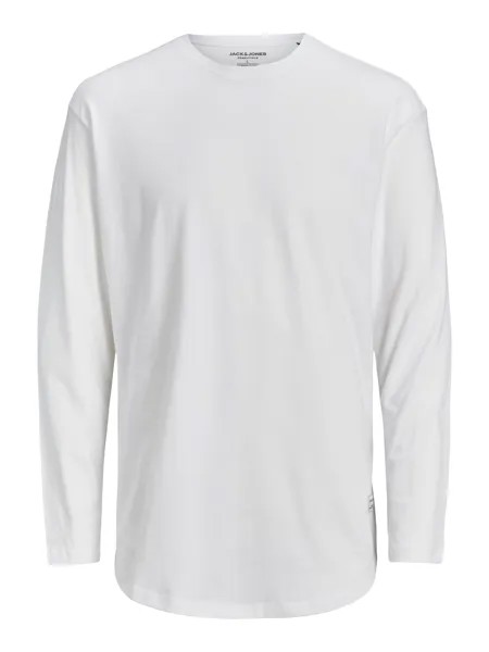 Лонгслив Jack & Jones Langarmshirt JJENOA, белый