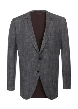 Пиджак из смеси шерсти и шелка Zegna Couture