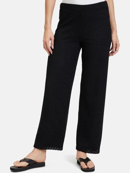Брюки без застежки Betty & Co, черный