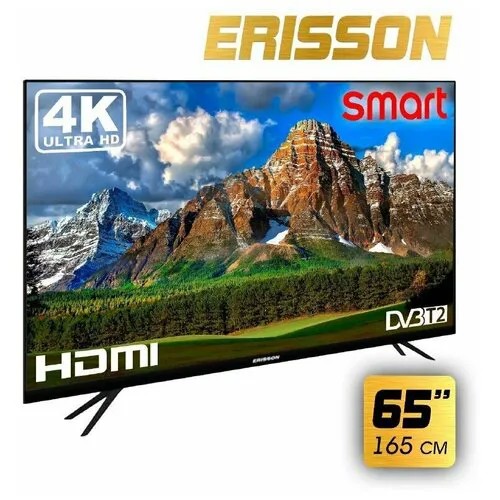 Телевизор Erisson D-LED Slim 65ULES910T2SM 65
