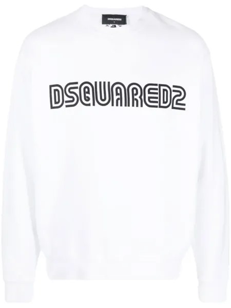 Dsquared2 толстовка с логотипом, белый