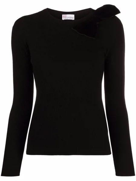 RED Valentino джемпер с бантом